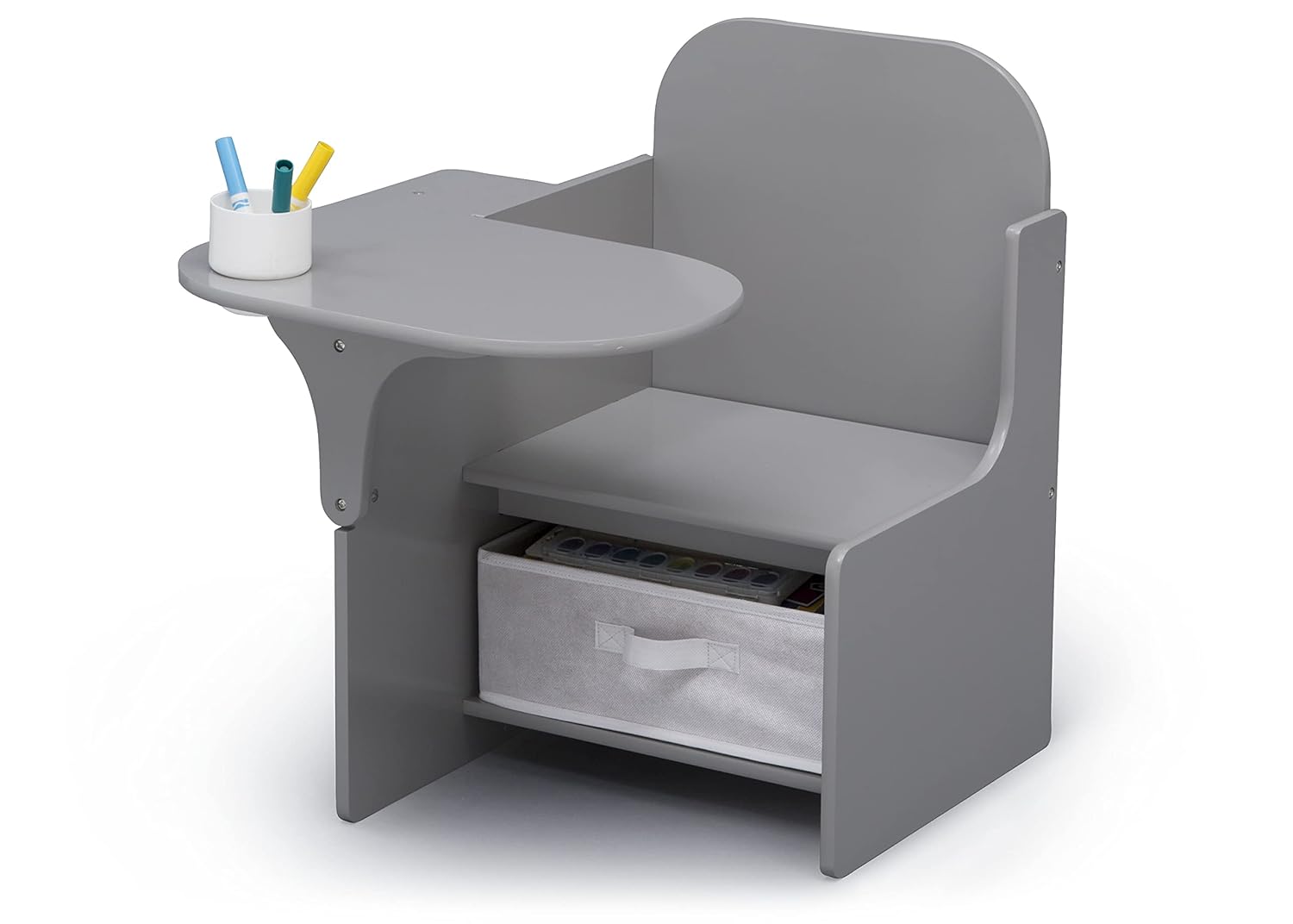 Children Escritorio con silla de MySize con compartimento de almacenamiento,