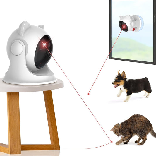 Saolife Juguetes láser automáticos para gatos, juguetes láser interactivos para