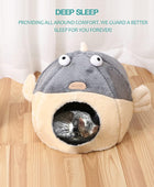 Camas para gatos de interior Cama para gatos con almohada acolchada extraíble
