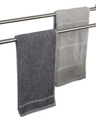 TocTen - Barra de toalla de baño. Soporte de toalla de baño de acero  inoxidable grueso SUS304, barra de toalla resistente para cuarto de baño,  para