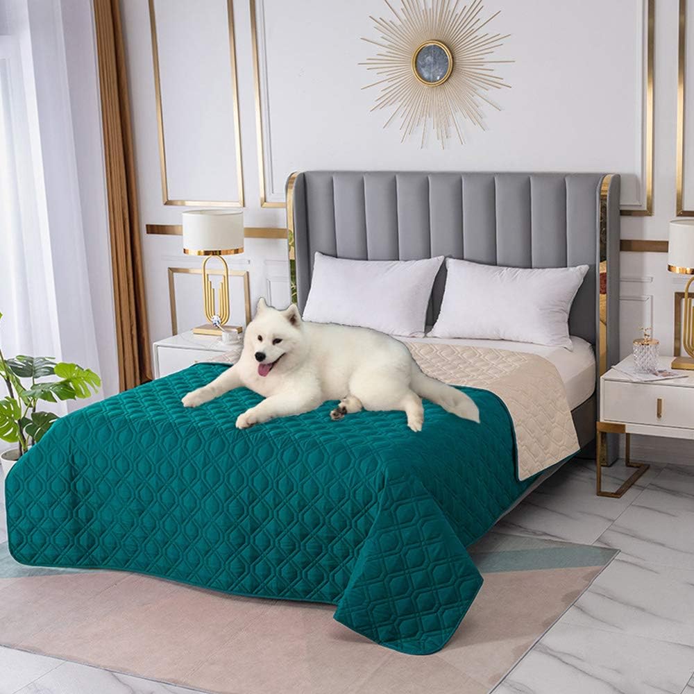 Funda impermeable para cama de perro, funda de sofá grande antideslizante para