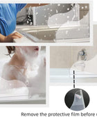 2 protectores contra salpicaduras de ducha 2 cintas de ducha para mantener el - VIRTUAL MUEBLES