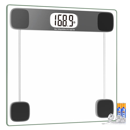 Báscula digital para peso corporal báscula de baño báscula de peso batería de - VIRTUAL MUEBLES