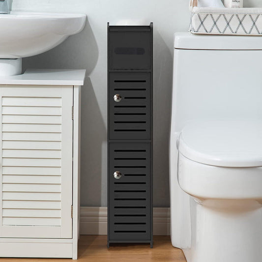 Armario de almacenamiento de baño pequeño para espacios pequeños, armario de - VIRTUAL MUEBLES