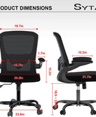 Silla de oficina ergonómica de malla, sillas de escritorio de oficina en casa,