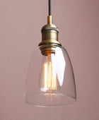 Yosoan Lámpara colgante industrial vintage, lámpara colgante de 1 luz