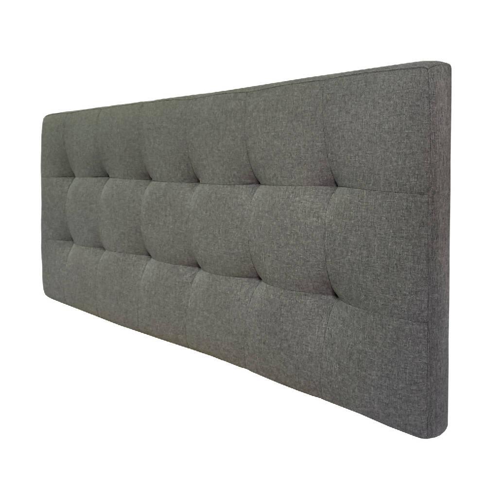 Cabecero gris memphis para cama doble - VIRTUAL MUEBLES