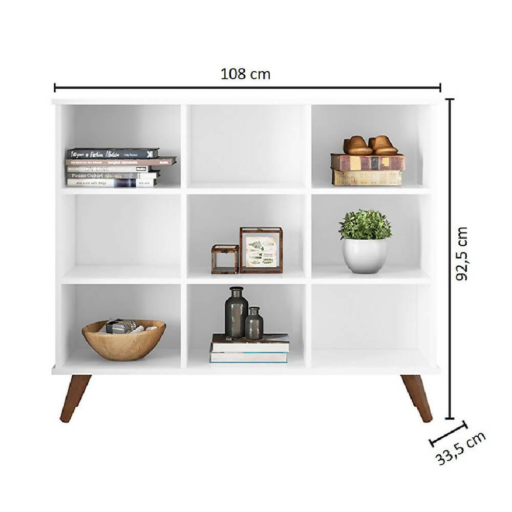 Estante Recife Blanco - VIRTUAL MUEBLES