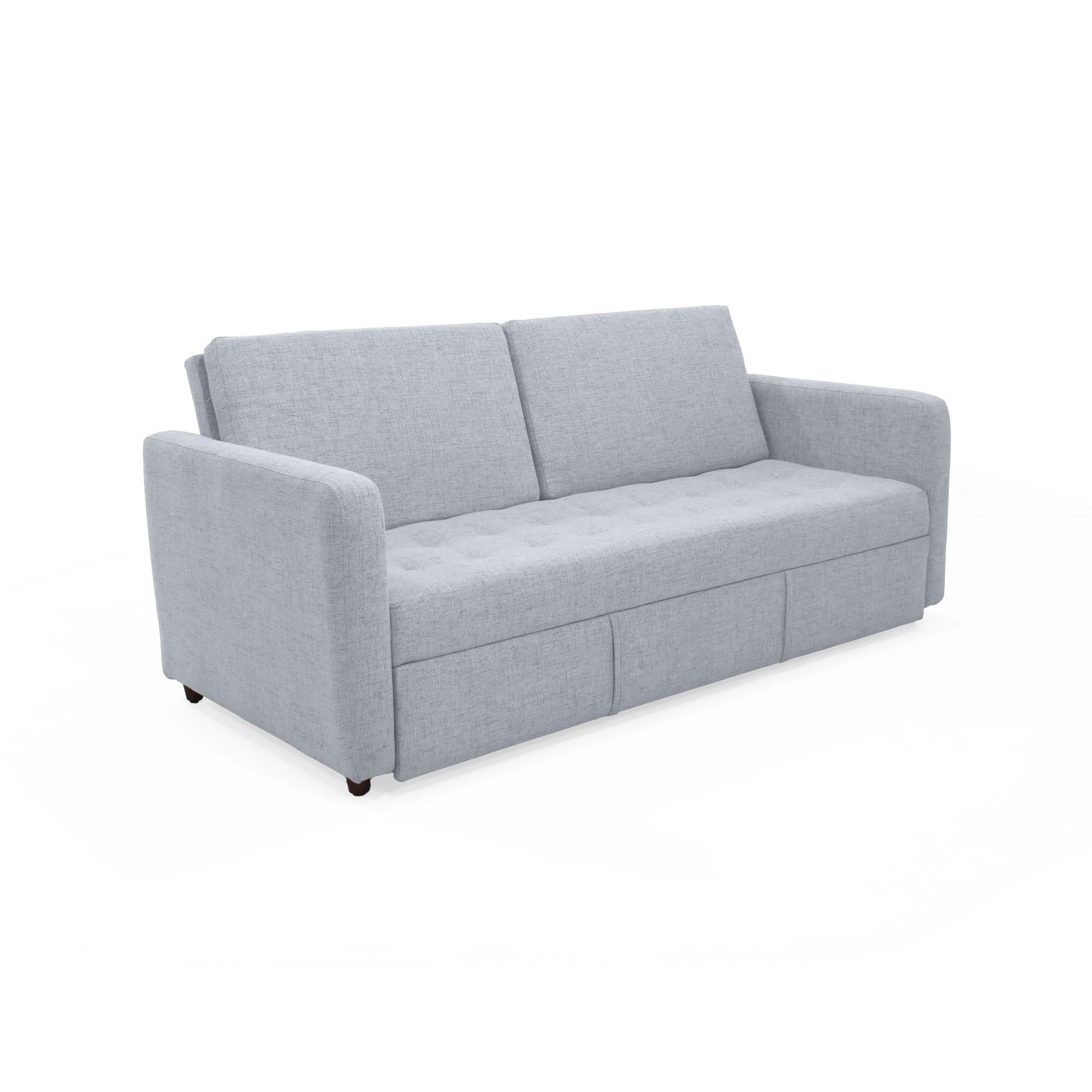 Sofa Cama Uganda Reclinable 3 Posiciones 192x93x87 Tela Acero