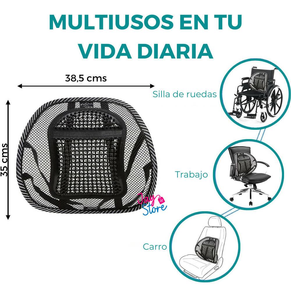 Espaldar Corrector De Postura Lumbar Espalda Soporte Silla Carro Vehículo