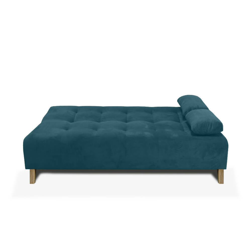 Sofacama Glaser 3 Posiciones Tela turquesa