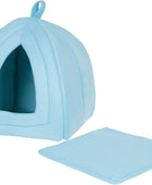 Cama para gatos de tienda de campaña iglú PAW, azul, Azul