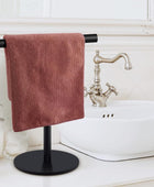 Soporte para toallas de mano con base pesada soporte para toallas de mano de - VIRTUAL MUEBLES