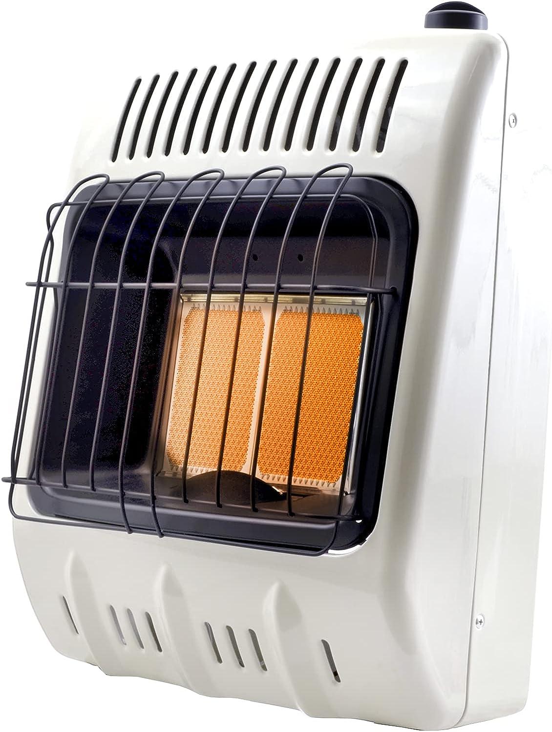 Calefactor de propano con respiradero de Enerco Group Inc. (10.000 BTU, sin - VIRTUAL MUEBLES