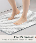 Juego de 2 alfombras de baño de felpilla, antideslizantes, para baño, - VIRTUAL MUEBLES
