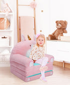 Sillón plegable para niños con respaldo 2 en 1, sofá cama abierto para niños,