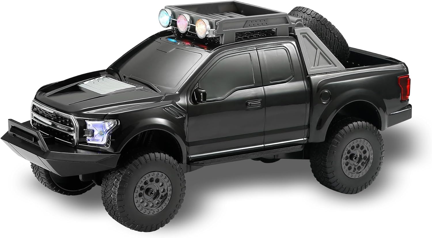 Coches con altavoz Bluetooth (camión negro)