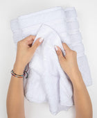 Juego de toallas de lujo de 6 piezas, 2 toallas de baño, 2 toallas de mano y 2