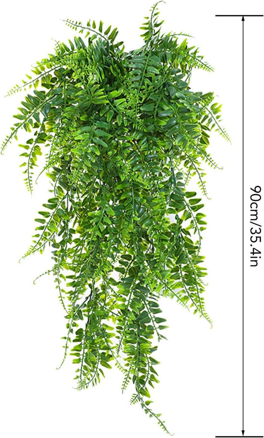 2 guirnaldas de hojas de eucalipto artificiales para colgar en forma de - VIRTUAL MUEBLES