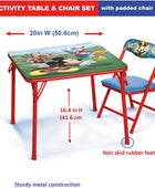 Jakks Juego de mesa y silla para niños, mesa junior para niños de 2 a 5 años,