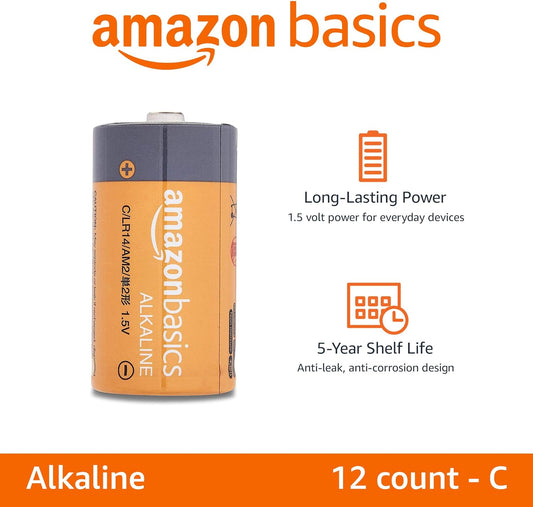   Basics Paquete de 20 pilas alcalinas AAA de alto  rendimiento, 1.5 voltios, 10 años de vida útil : Salud y Hogar