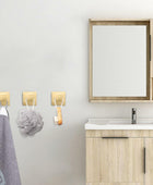NearMoon Ganchos para toallas de baño -SUS304 cuadrados de acero inoxidable - VIRTUAL MUEBLES