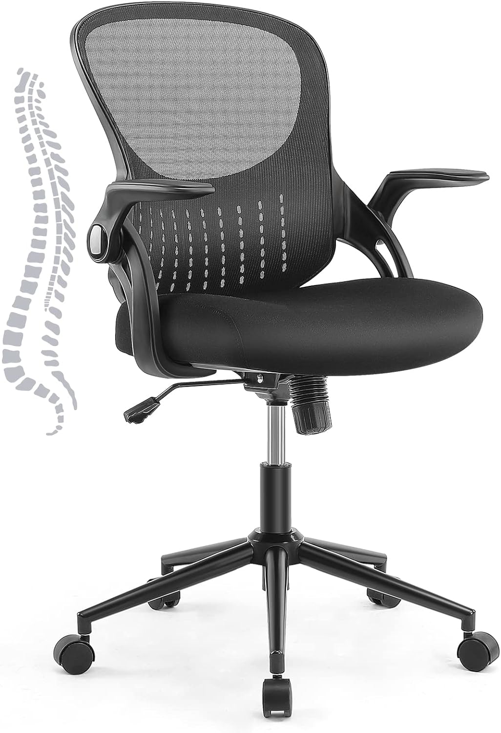 Silla de escritorio de oficina en casa silla ergonómica de oficina con -  VIRTUAL MUEBLES