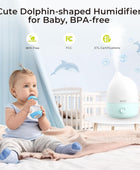 Humidificadores de niebla fría y cálida 3 en 1 para bebé, difusor de llenado - VIRTUAL MUEBLES