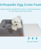 Cama ortopédica para perros extra grandes, cama ortopédica de espuma