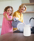 Dispensador de jabón de cerámica con bomba fácil de prensar, dispensador de - VIRTUAL MUEBLES