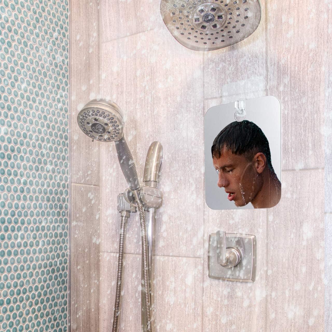 Espejo de ducha inastillable sin niebla para espejo de afeitar - VIRTUAL  MUEBLES