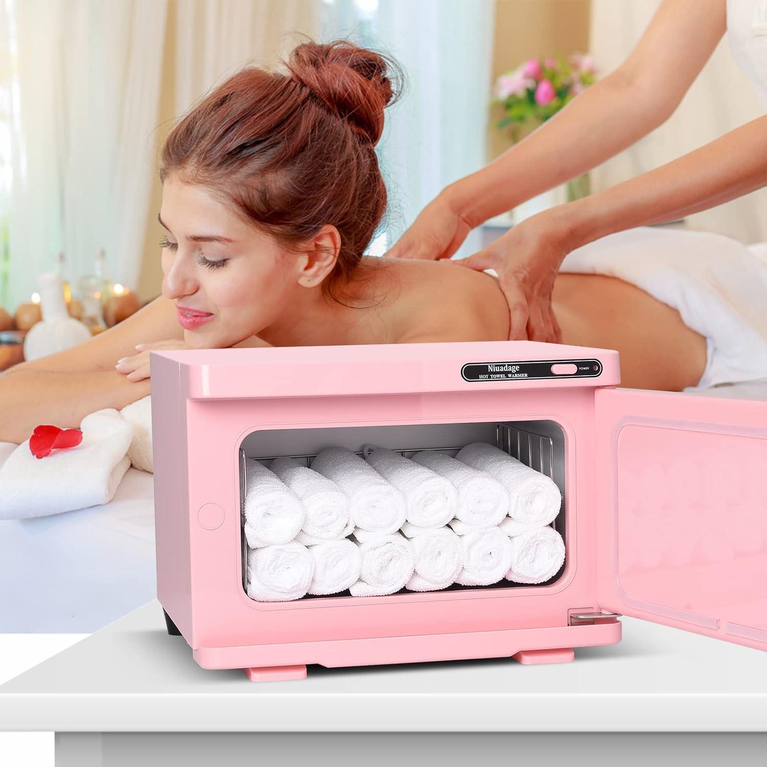 Calentador de toallas calientes rosa-8L calentador de toallas de - VIRTUAL MUEBLES