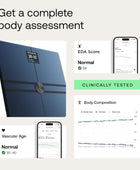 Body Comp Báscula para peso corporal y análisis corporal completo, Wi-Fi y - VIRTUAL MUEBLES