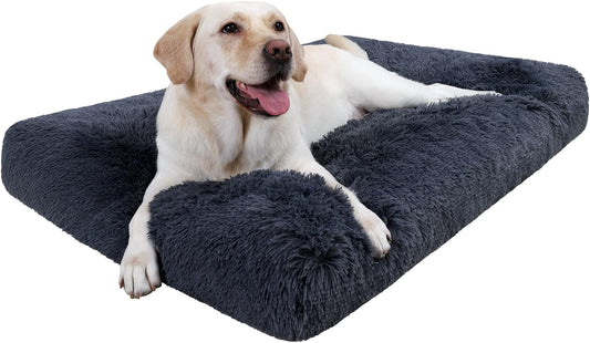 Cama lavable para perros de 35 x 23 pulgadas cama grande lavable para perros