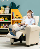 ARLIME Silla reclinable para niños, sillón tapizado con soporte para tazas,