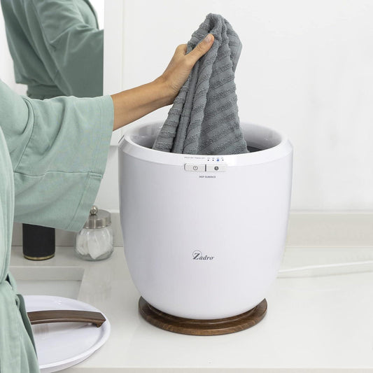 Calentador de toallas para encimera, blancoroble - VIRTUAL MUEBLES
