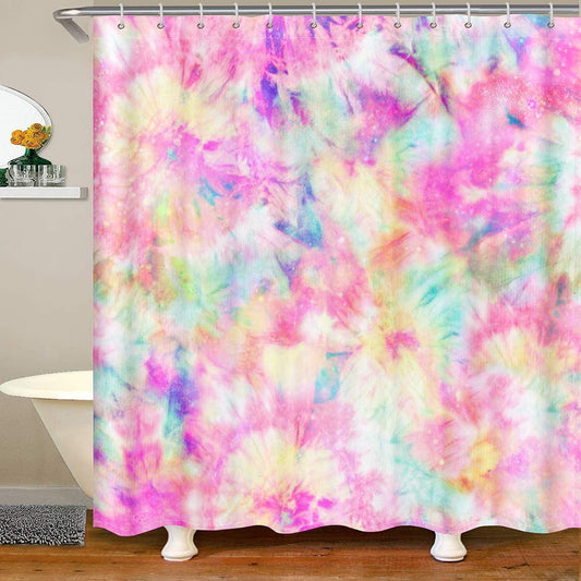 Cortina de ducha para niños, cortina de baño bohemia hippie para niñas, - VIRTUAL MUEBLES