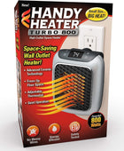 Calentador de pared Heat Boss Turbo de 800 W que ahorra espacio - VIRTUAL MUEBLES