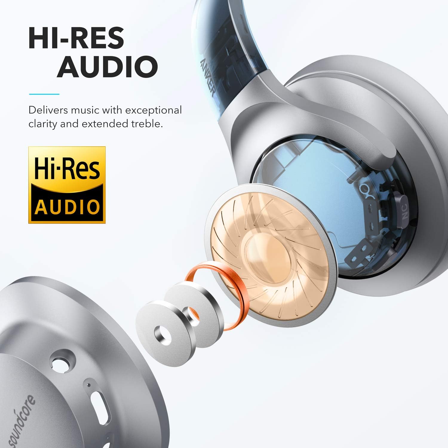 Anker Soundcore Life Q20 Hybrid Active Auriculares con cancelación