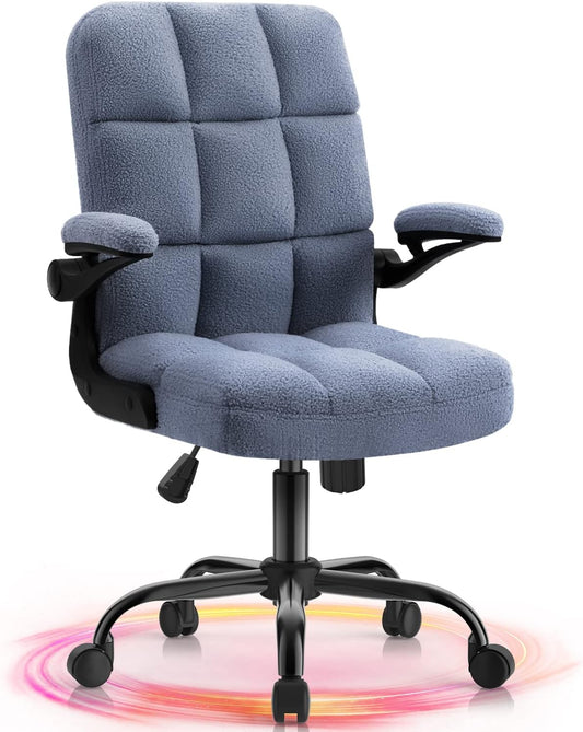 Silla ejecutiva de escritorio de oficina con respaldo alto, silla ergonómica de