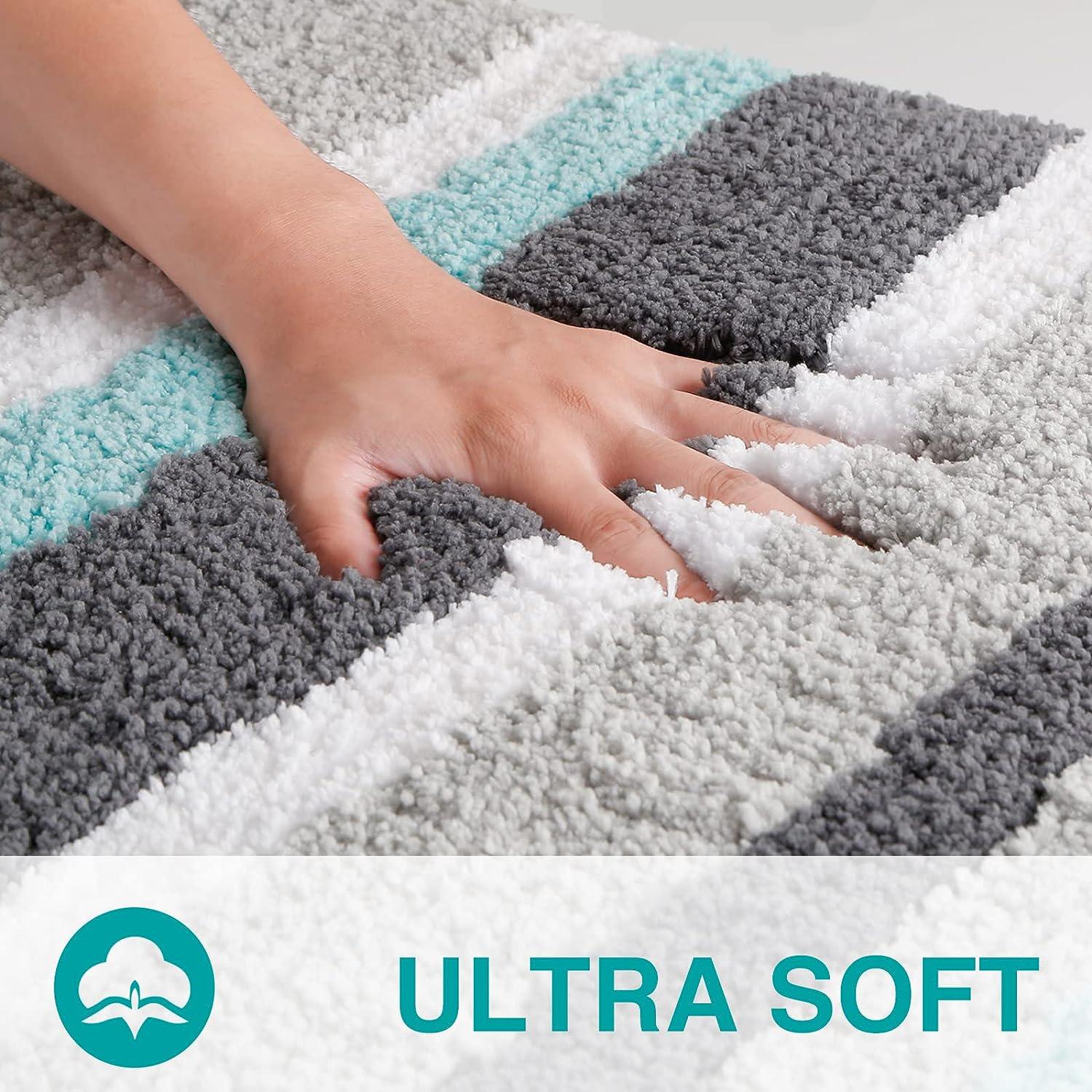 Alfombra de baño de lujo alfombra de baño antideslizante y suave felpa suave - VIRTUAL MUEBLES