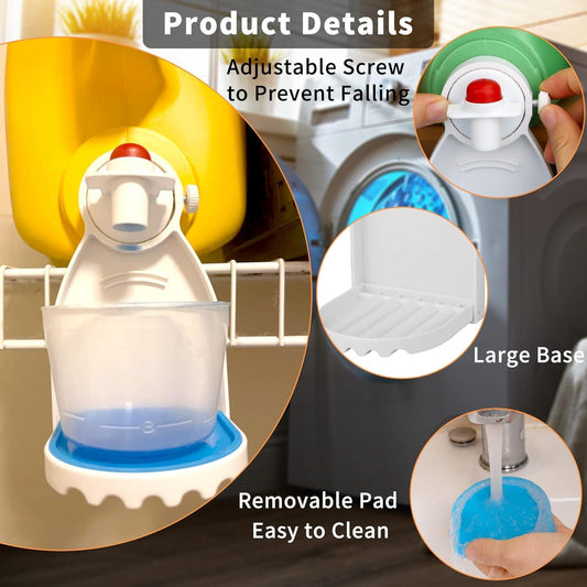 2 piezas de detergente líquido para lavandería bandeja de recogedor de goteo - VIRTUAL MUEBLES