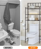 3 estantes de baño para ahorrar espacio sobre el inodoro, soporte de esquina de - VIRTUAL MUEBLES