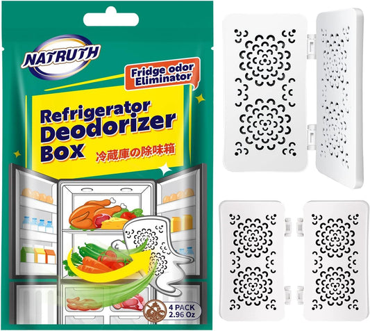 NonScents Desodorizador para nevera y refrigerador, carbón activado con bambú - VIRTUAL MUEBLES