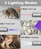 Puntero láser para gatos, juguete láser recargable por USB, paquete de 2, 3