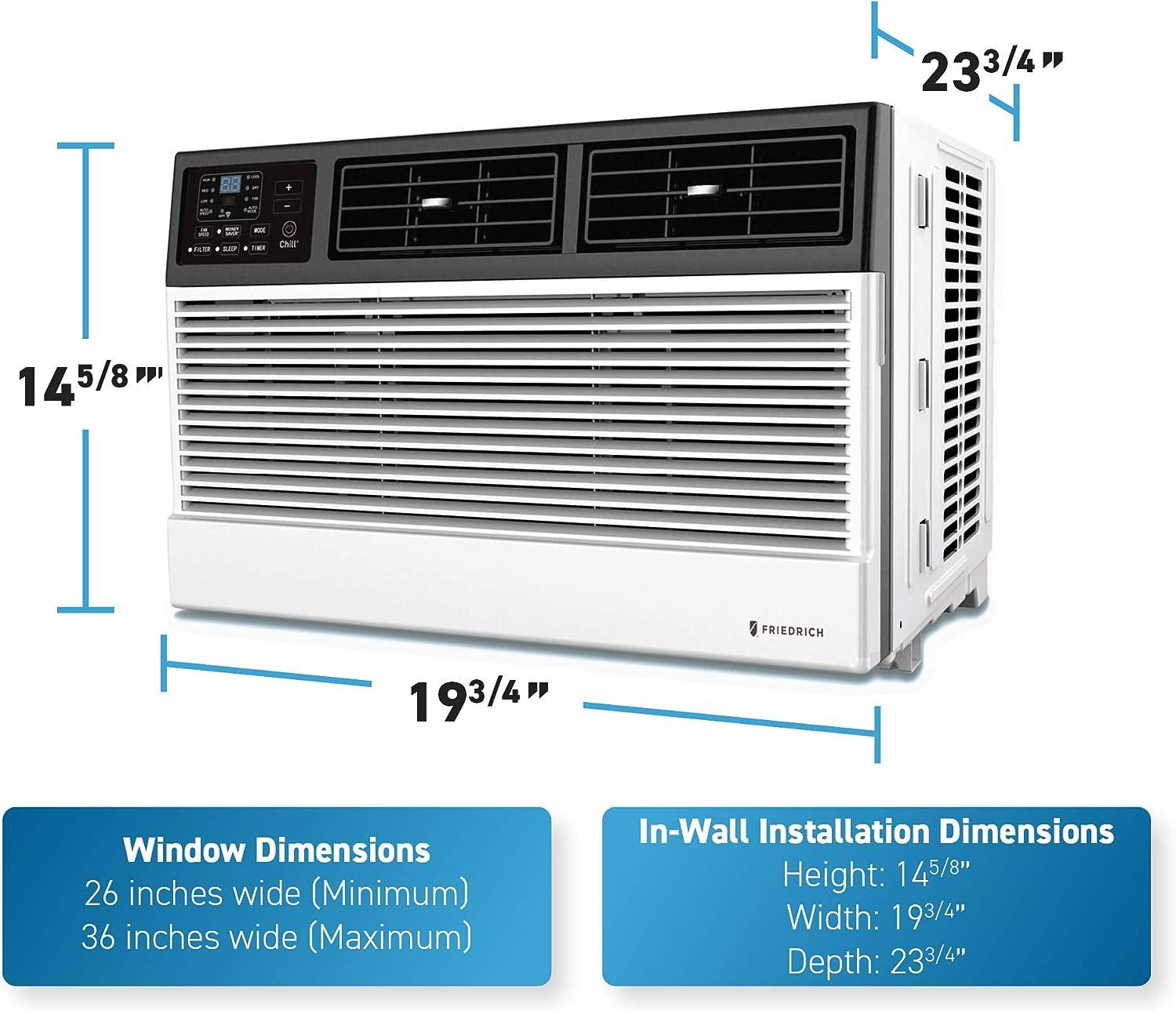 Chill Premier Aire acondicionado inteligente Wi-Fi de 6000 BTU con chasis - VIRTUAL MUEBLES