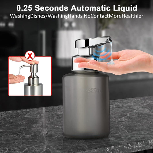 Dispensador automático de jabón líquido manos libres dispensador de jabón - VIRTUAL MUEBLES