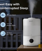 Humidificadores inteligentes de llenado superior de niebla fría para dormitorio