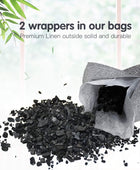 Paquete de 24 bolsas de carbón de bambú para zapatos, bolsas de carbón para el - VIRTUAL MUEBLES