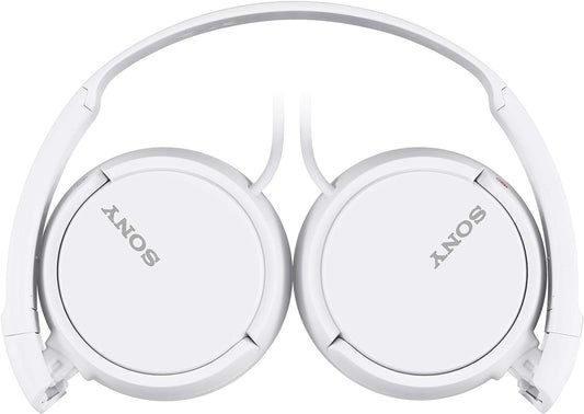 ZX Series Auriculares con cable en la oreja, color blanco MDR-ZX110